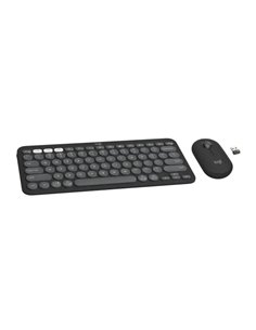Беспроводная Клавиатура Logitech Pebble 2/ Bluetooth / Tonal Graphit 2