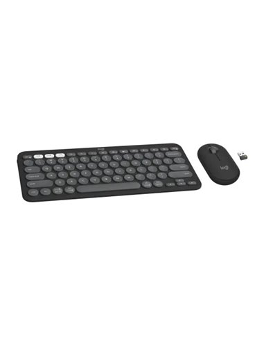 Беспроводная Клавиатура Logitech Pebble 2/ Bluetooth / Tonal Graphit