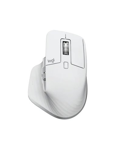 Mouse Wireless Logitech MX Master 3S Performance for Mac/ 2.4GHz and Bluetooth/ Pale Grey
