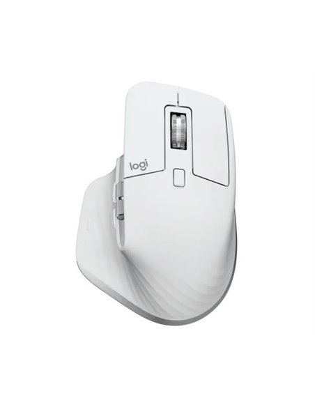 Mouse Wireless Logitech MX Master 3S Performance for Mac/ 2.4GHz and Bluetooth/ Pale Grey