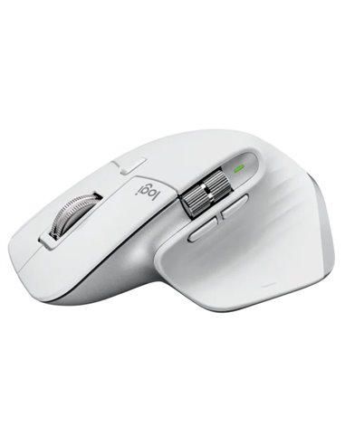 Mouse Wireless Logitech MX Master 3S Performance for Mac/ 2.4GHz and Bluetooth/ Pale Grey