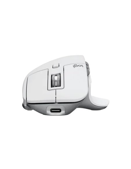Mouse Wireless Logitech MX Master 3S Performance for Mac/ 2.4GHz and Bluetooth/ Pale Grey