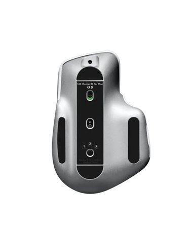 Mouse Wireless Logitech MX Master 3S Performance for Mac/ 2.4GHz and Bluetooth/ Pale Grey