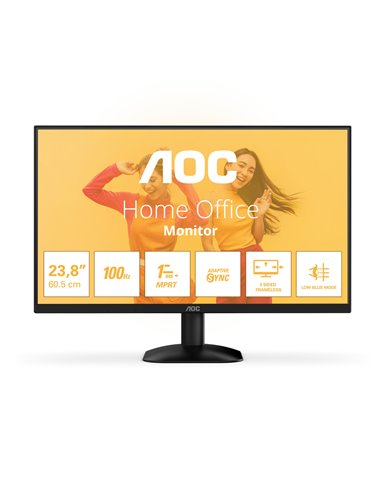 23.8” Монитор AOC 24B35HM2 / 100Hz / Black