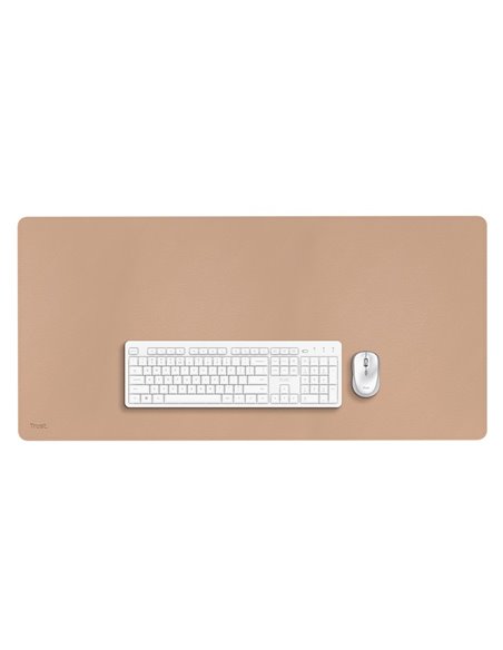 Коврик Trust BENYA XXL Desk Pad, Beige