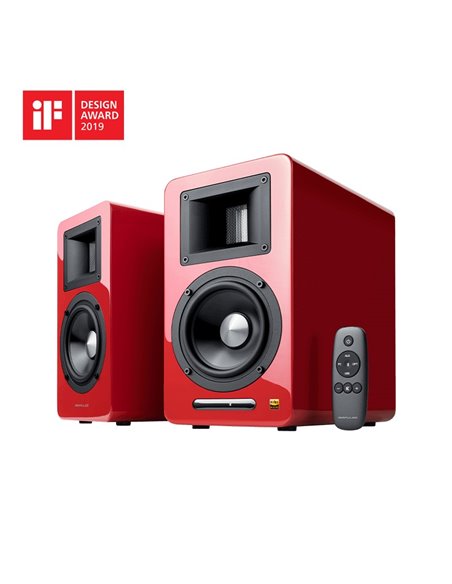 Hi-Res акустическая система Airpulse A100 Red / 2x50 W / Bluetooth