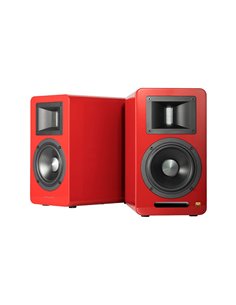 Boxe Bluetooth cu audio de inalta rezolutie Airpulse A100 Red / 2x50 W / Bluetooth 2