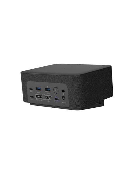 Универсальная док-станция USB-C с элементами управления совещаниями и громкой связью Logitech Logi Dock