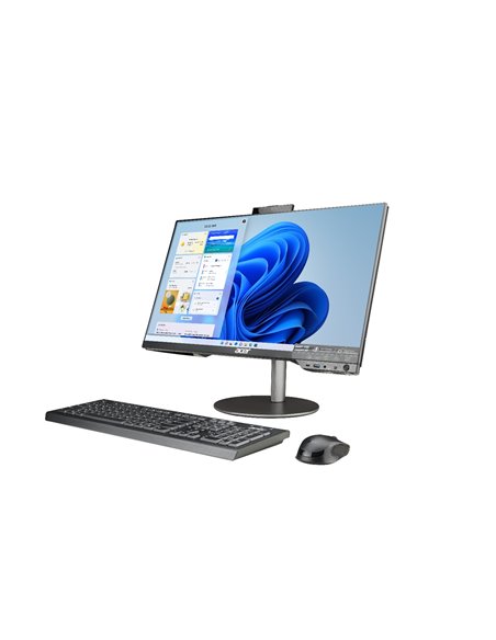 Моноблок 23.8” Acer Veriton Z2724G/ Intel Core i3-14100/ 8GB/ 256GB SSD/ Win11Pro/ Black