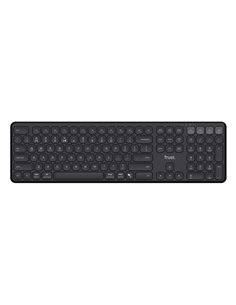 Tastatura wireless Multi-device Trust Vaiya Black