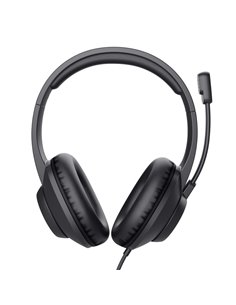Casti Trust AYDA MAX / USB / Black 2