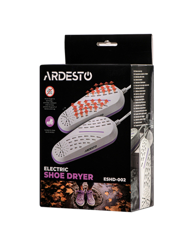 Uscător de pantofi Ardesto ESHD-002, Alb | Violet