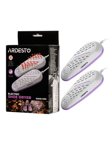 Uscător de pantofi Ardesto ESHD-002, Alb | Violet