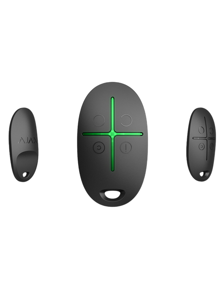 Buton de urgență Ajax SpaceControl, Negru