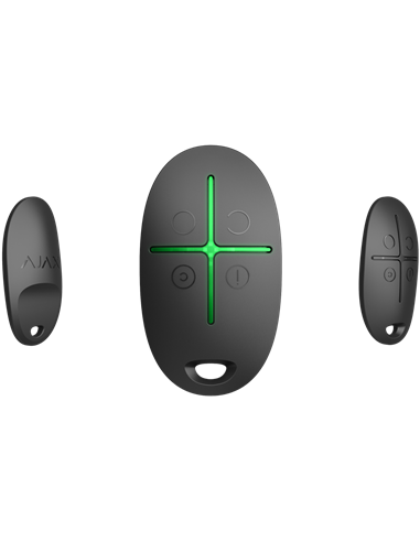 Buton de urgență Ajax SpaceControl, Negru