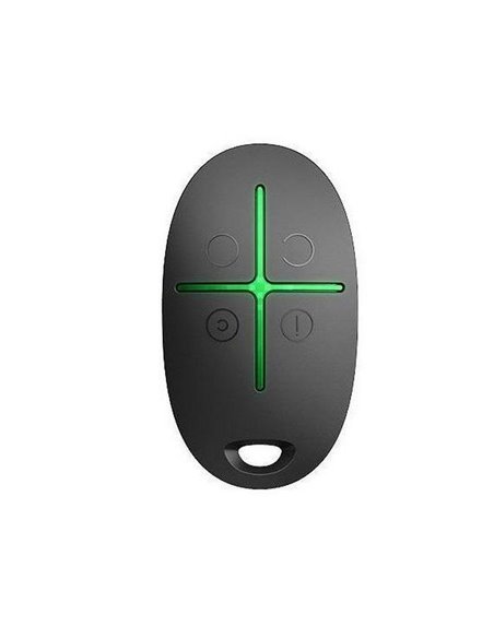 Buton de urgență Ajax SpaceControl, Negru