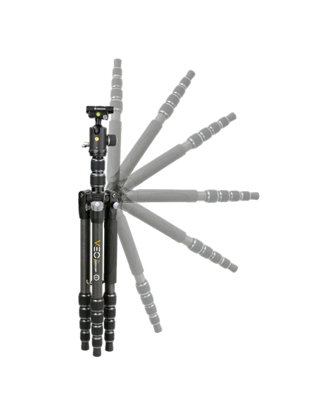 Штатив/Монопод Vanguard VEO3T 204CBP, Шаровая Головка, Чёрный