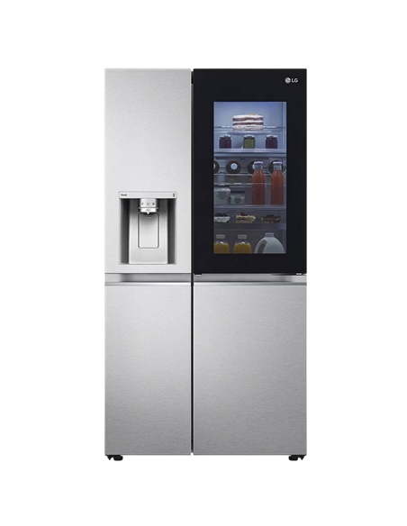 Frigider LG GSXV91MBAE, Argintiu