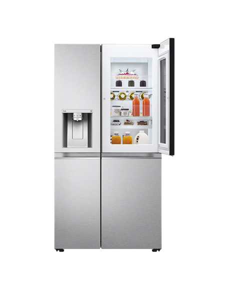 Frigider LG GSXV91MBAE, Argintiu