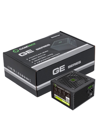 Sursă Alimentare PC Gamemax GE-500, 500W, ATX, Nemodular