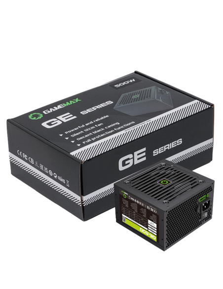 Sursă Alimentare PC Gamemax GE-500, 500W, ATX, Nemodular