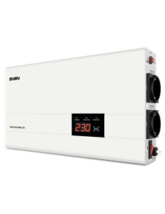 Stabilizator de Tensiune SVEN SLIM AVR-2000 LCD, 2000VA
