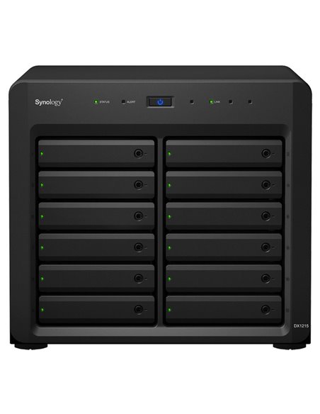 Модуль расширения NAS SYNOLOGY DX1215, Чёрный
