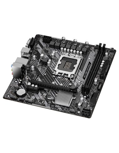 Placă de bază ASRock H610M-HVS/M.2 R2.0, LGA1700, Intel H610, Micro-ATX