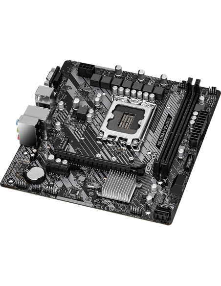 Placă de bază ASRock H610M-HVS/M.2 R2.0, LGA1700, Intel H610, Micro-ATX
