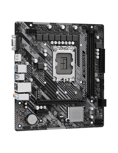 Placă de bază ASRock H610M-HVS/M.2 R2.0, LGA1700, Intel H610, Micro-ATX