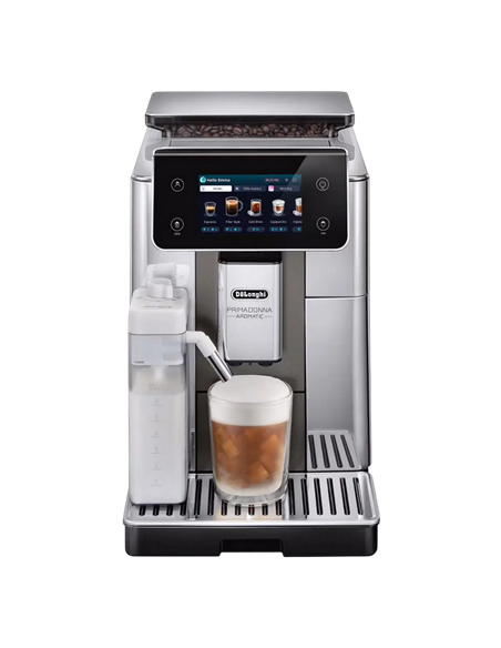 Aparat de cafea DeLonghi ECAM630.75.TSM, Oțel Inoxidabil | Negru