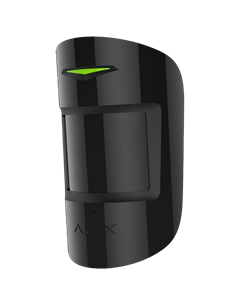 Датчик движения и разбития стекла Ajax CombiProtect, Чёрный 2