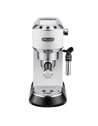 Кофеварка рожковая DeLonghi Dedica Pump Espresso, 1300Вт, Белый