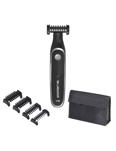 Машинка для стрижки Polaris PHC 0202R, Чёрный | Серебристый