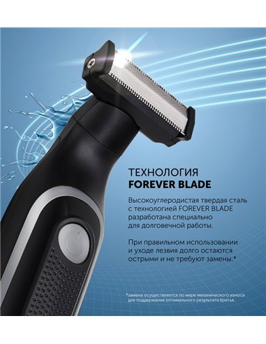 Машинка для стрижки Polaris PHC 0202R, Чёрный | Серебристый