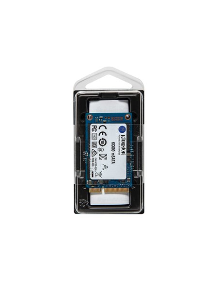 Накопитель SSD Kingston KC600, 256Гб, SKC600MS/256G