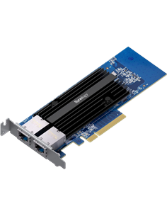 Сетевой адаптер SYNOLOGY E10G30-T2 высокоскоростная карта расширения, Синий 2