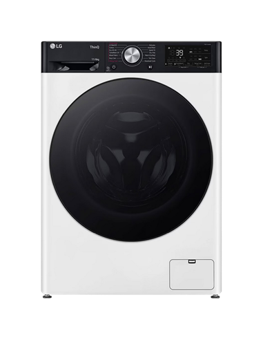 Mașină de spălat cu uscător LG F4DR711S2H, 10kg, Alb