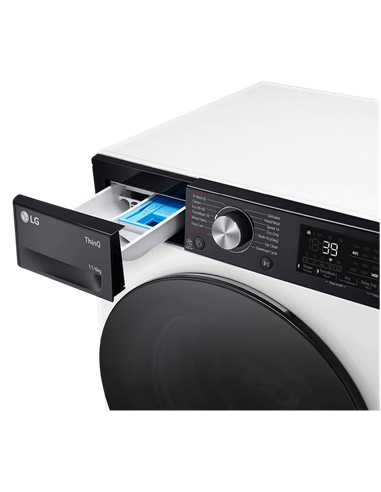 Mașină de spălat cu uscător LG F4DR711S2H, 10kg, Alb
