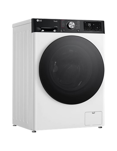 Mașină de spălat cu uscător LG F4DR711S2H, 10kg, Alb