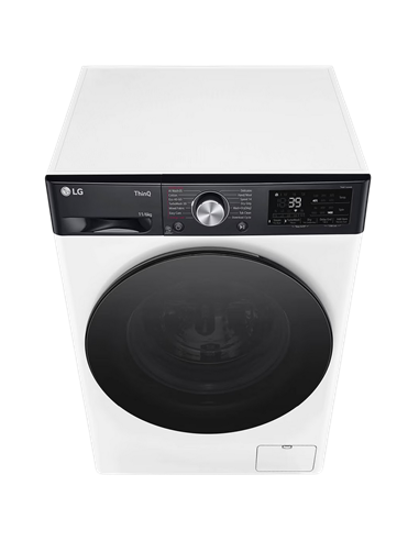 Mașină de spălat cu uscător LG F4DR711S2H, 10kg, Alb