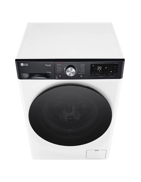 Mașină de spălat cu uscător LG F4DR711S2H, 10kg, Alb