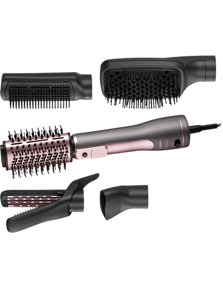 Фен-щётка Ardesto HD-CR300PT, 1200Вт, Серый | Розовый