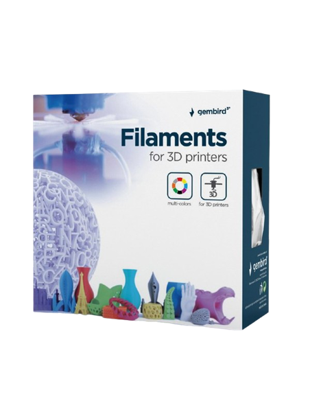 Filament pentru imprimantă 3D Gembird 3DP-PLA1.75-01-P, PLA, Roz , 1.75 mm, 1kg