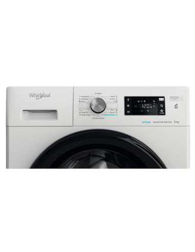 Mașină de spălat Whirlpool FFB 8469 BV EE, 8kg, Alb