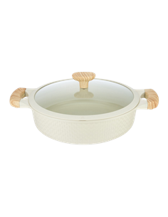 Cratița RESTO 93806, 4,1L, 28cm, Bej