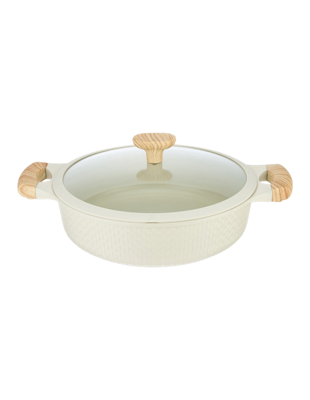 Cratița RESTO 93806, 4,1L, 28cm, Bej