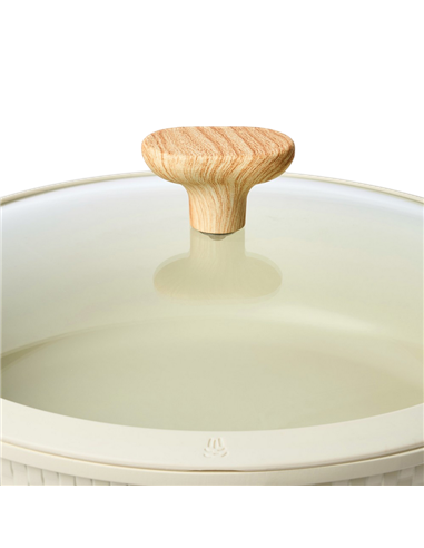 Cratița RESTO 93806, 4,1L, 28cm, Bej