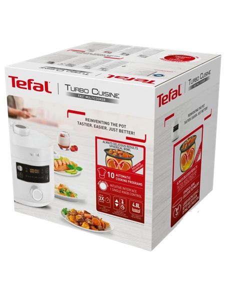Aparat de gătit multifuncțional Tefal CY754130, Alb