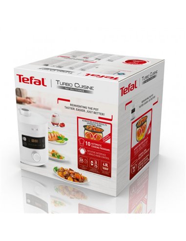 Aparat de gătit multifuncțional Tefal CY754130, Alb
